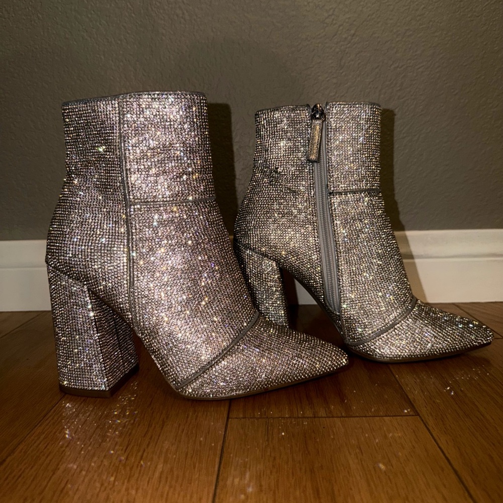 Women’s Steve Madden Rhinestone Booties